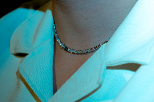Chaîne Atlas Architect Argent 925 Moissanite | Collier Unisexe Luxe