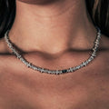 Chaîne Atlas Architect Argent 925 Moissanite | Collier Unisexe Luxe
